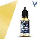 Vallejo True Metal Metallic: Light 77.116 Greenish Gold