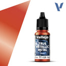 Vallejo True Metal Metallic: Base 77.125 Forged Red