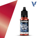 Vallejo True Metal Metallic: Base 77.126 Ruby Red