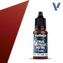 Vallejo True Metal Metallic: Shade 77.145 Forged Red