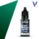 Vallejo True Metal Metallic: Shade 77.153 Beetle Green