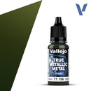Vallejo True Metal Metallic: Shade 77.156 Greenish Gold
