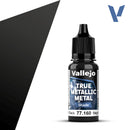 Vallejo True Metal Metallic: Shade 77.160 Obsidian Black