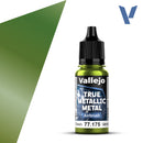 Vallejo True Metal Metallic: Airbrush 77.175 Amber Green