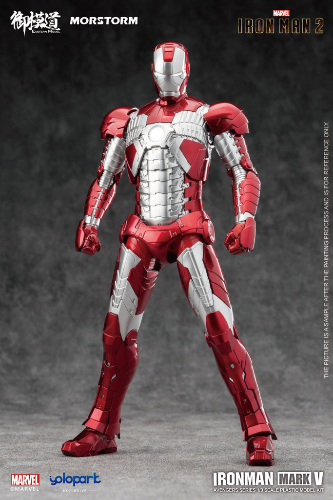 E-Model: Morstorm X Iron Man MK5 1/9 Model Kit