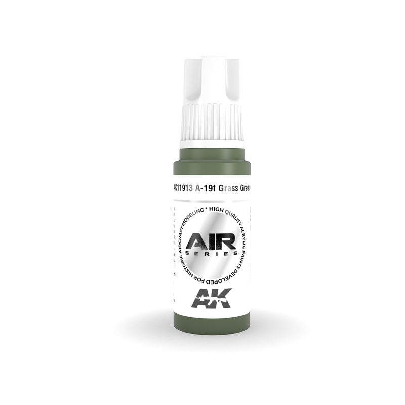 AK11913: A-19f Grass Green