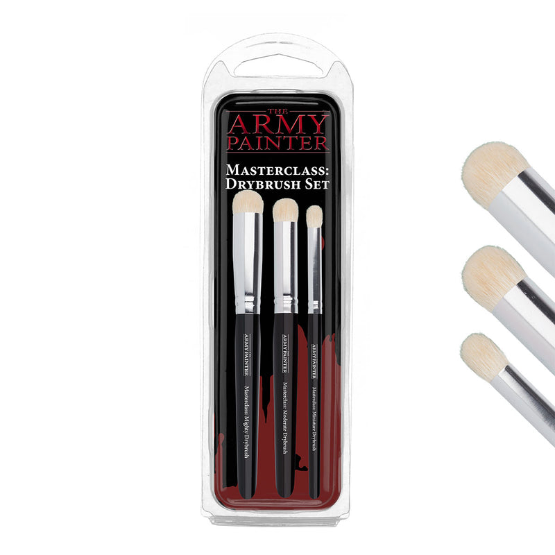 The Army Painter: Masterclass Drybrush Set (3pc)