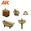 AK1354: Bathroom Scenery Bits