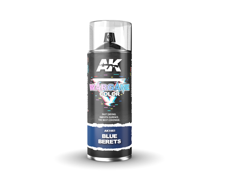 AK1051: Wargame - Blue Berets Spray (400ml)