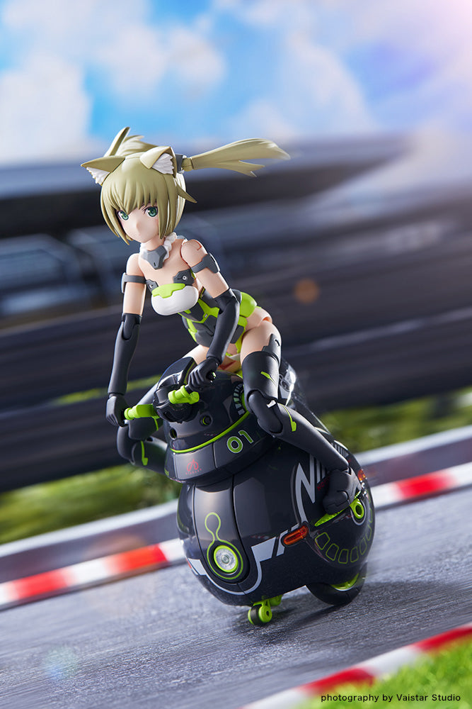 Frame Arms Girl: Innocentia (Racer) & Noseru (Racing Specs Ver.)