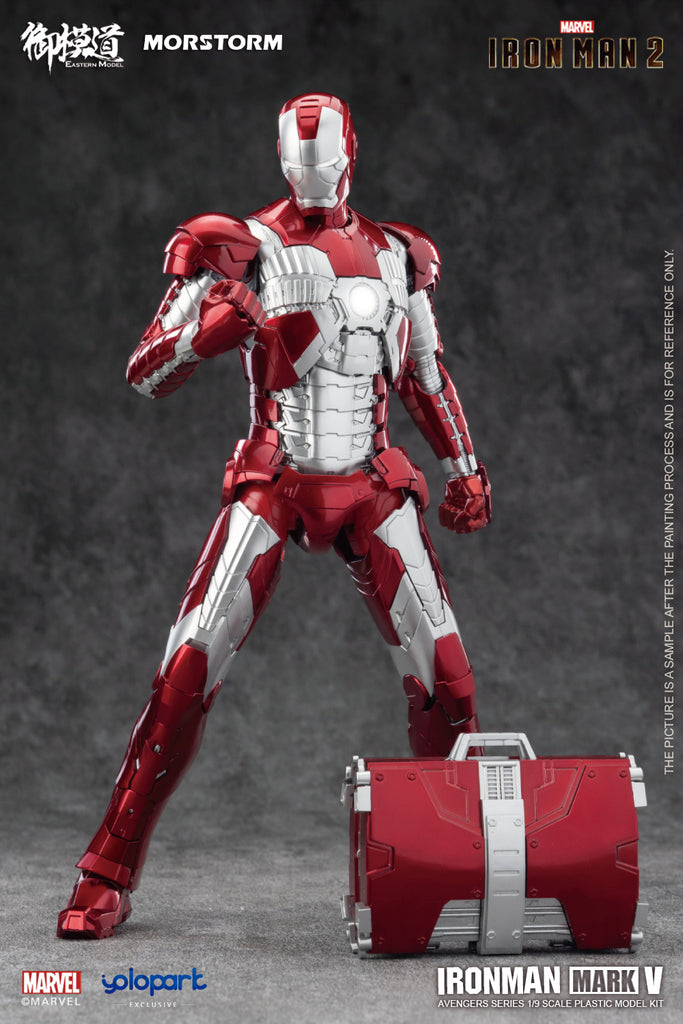 E-Model: Morstorm X Iron Man MK5 1/9 Model Kit