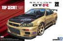 Aoshima 1/24 TOPSECRET BNR34 SKYLINE GT-R'02 (NISSAN)