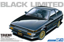Aoshima 1/24 TOYOTA AE86 SPRINTER TRUENO GT-APEX BLACK LIMITED '86