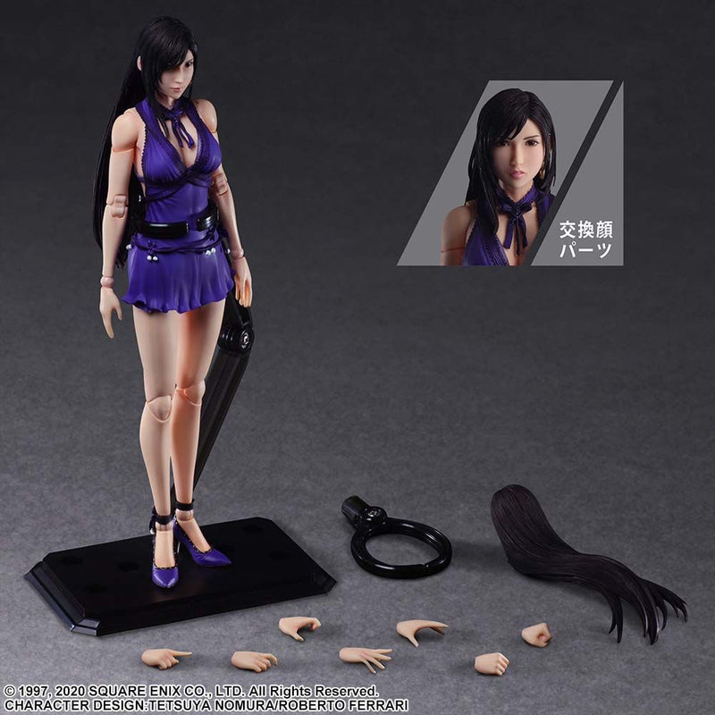 Final Fantasy VII Remake: Tifa Lockhart (Dress Ver.) PLAY ARTS KAI Figure