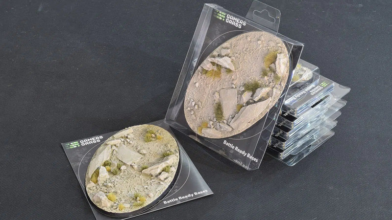 GamersGrass Battle Ready Bases: Arid Steppe (25-170mm)