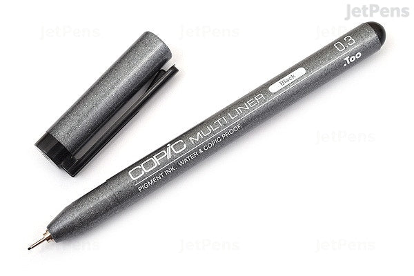 Copic Multiliner Ink Pen, Black 0.3mm