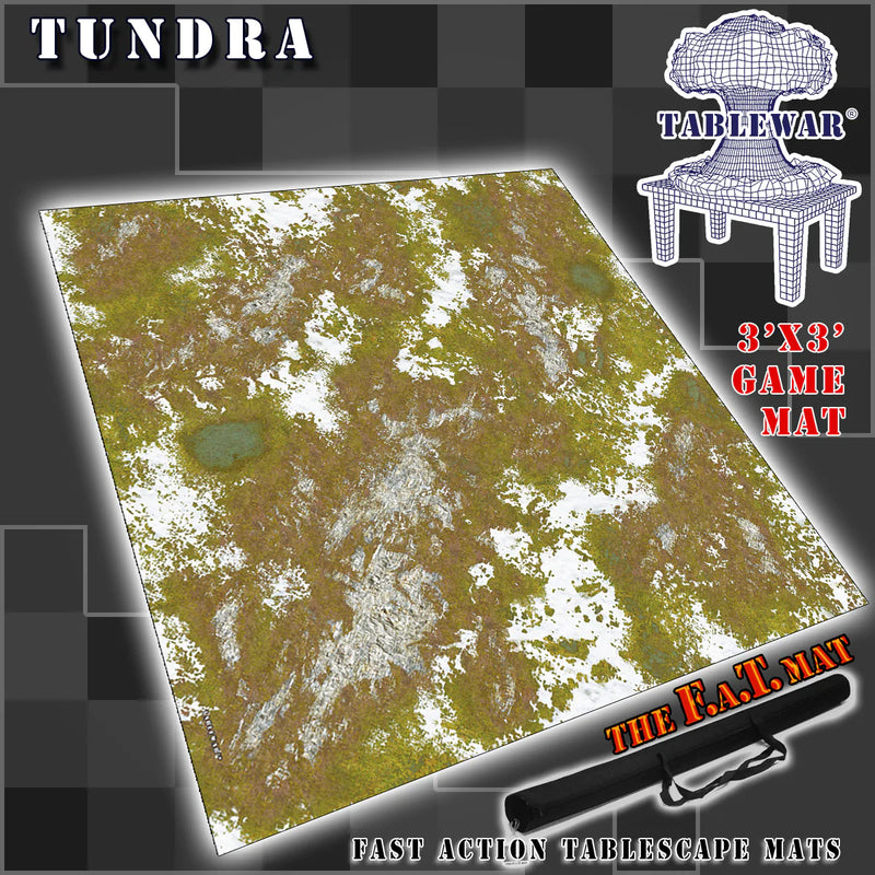 F.A.T. Mats: 'Tundra' 3x3 Gaming Mat