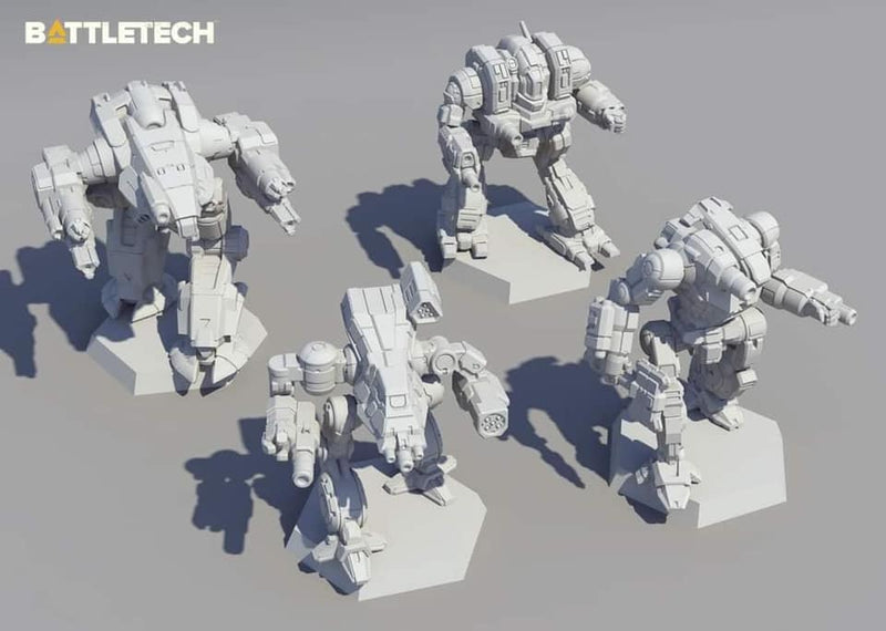 Battletech: Inner Sphere Heavy Battle Lance