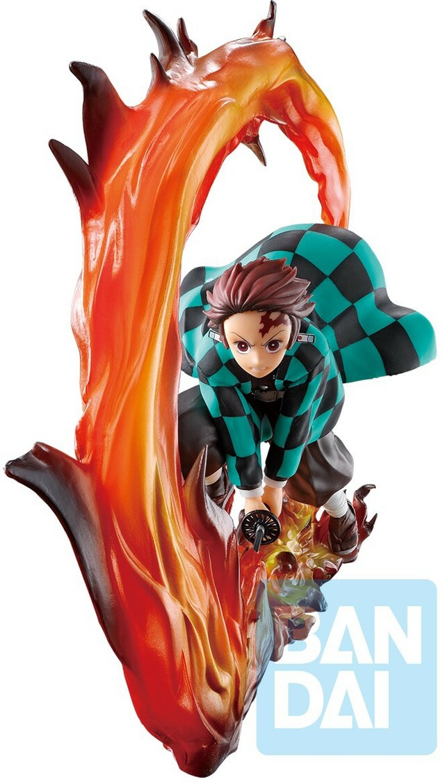 Demon Slayer: Tanjiro Kamado (Shake the Sword Burn Your Heart) Bandai Ichibansho Figure