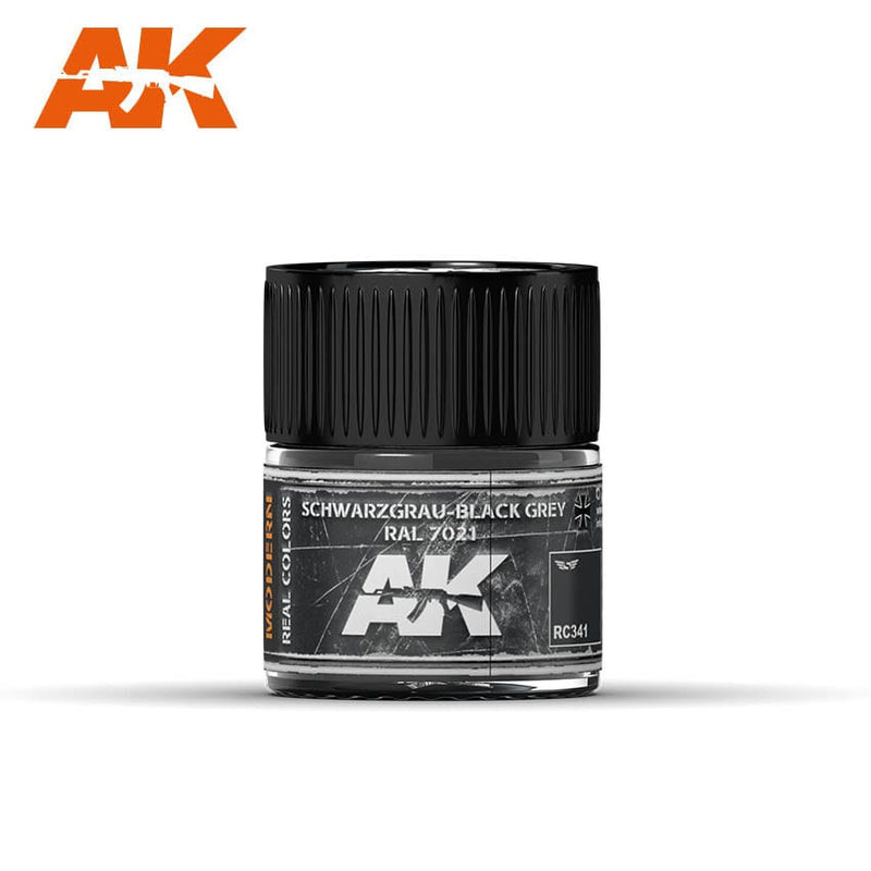 AK RC341: Schwarzgrau - Black Grey RAL 7021