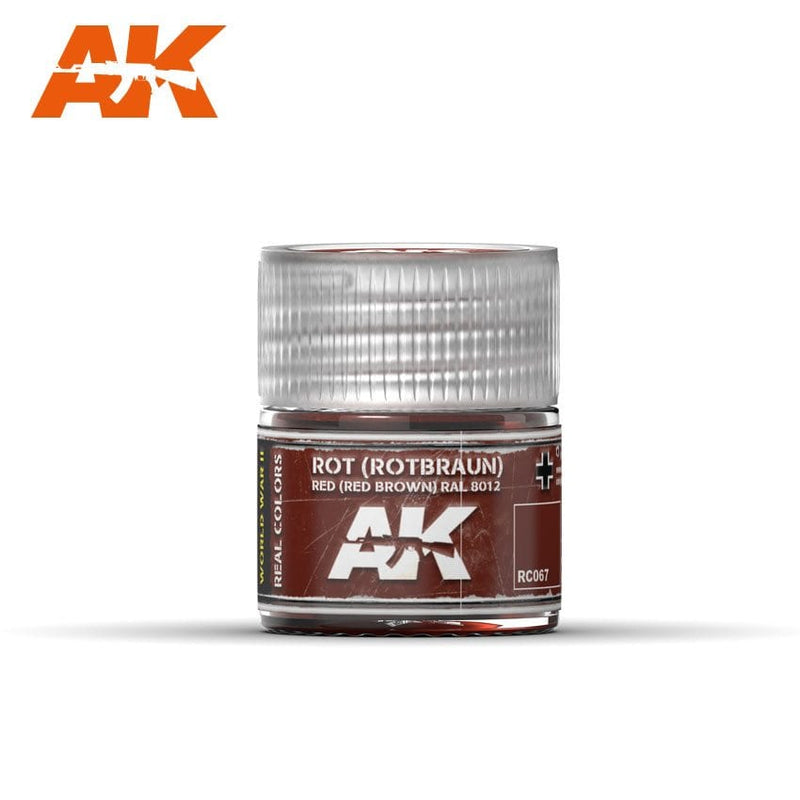 AK RC067: Rot (Rotbraun) - Red Brown RAL 8012