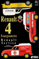 Ebbro 1/24 Renault 4 Fourgonnette Service Car