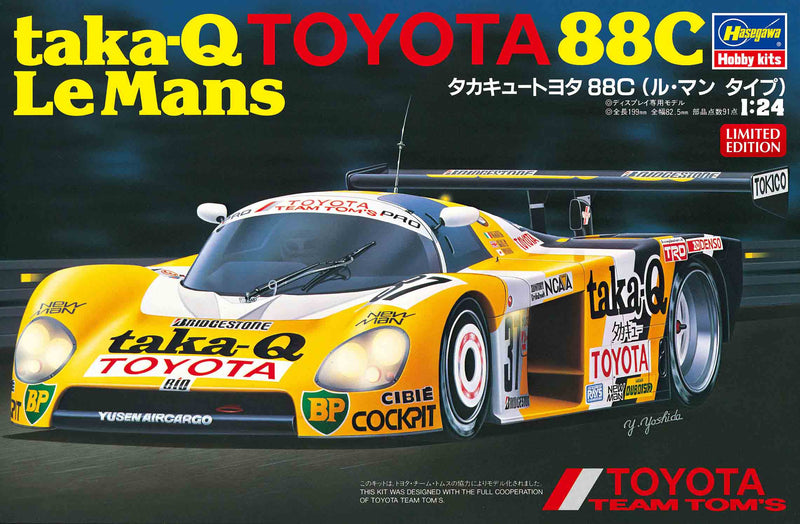 Hasegawa 1/24 taka-Q TOYOTA 88C Le Mans