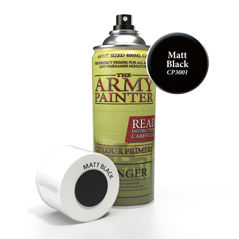 Army Painter Sprays: Matt Black