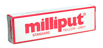 Milliput Standard Yellow-Grey (4oz)