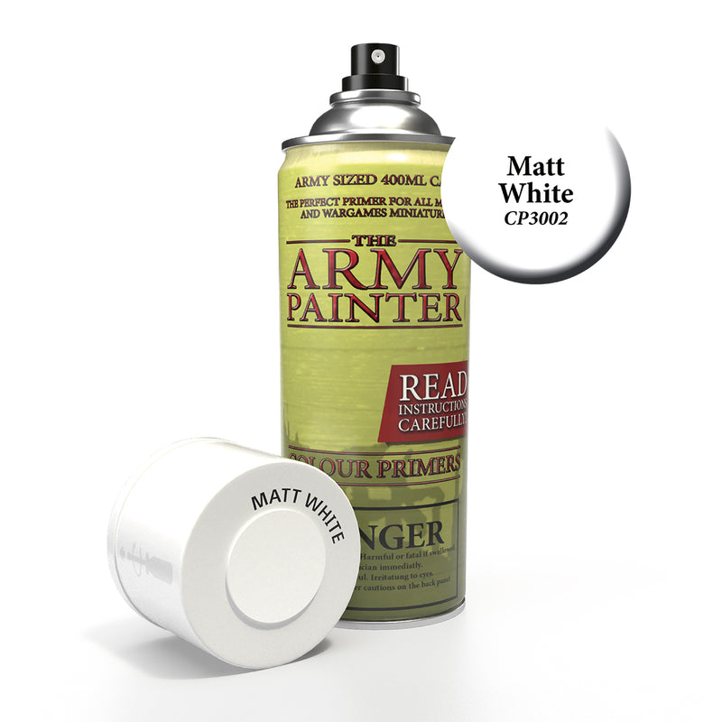 Army Painter Sprays: Matt White