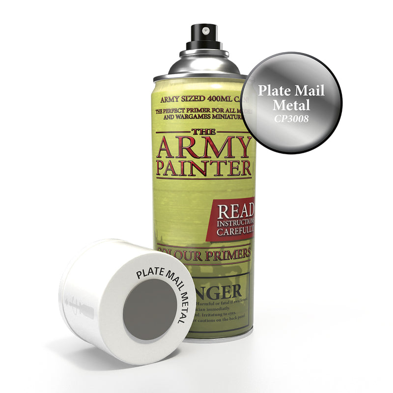 Army Painter Sprays: Plate Mail Metal