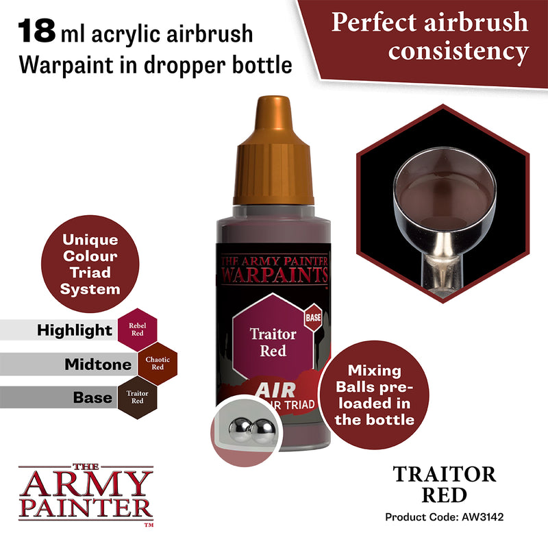 Warpaints Air: AW3142 Traitor Red