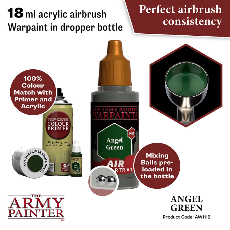 Warpaints Air: AW1112 Angel Green