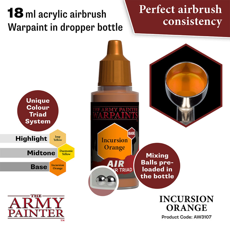 Warpaints Air: AW3107 Incursion Orange