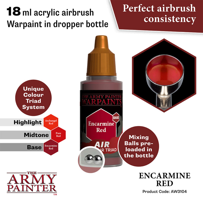 Warpaints Air: AW3104 Encarmine Red