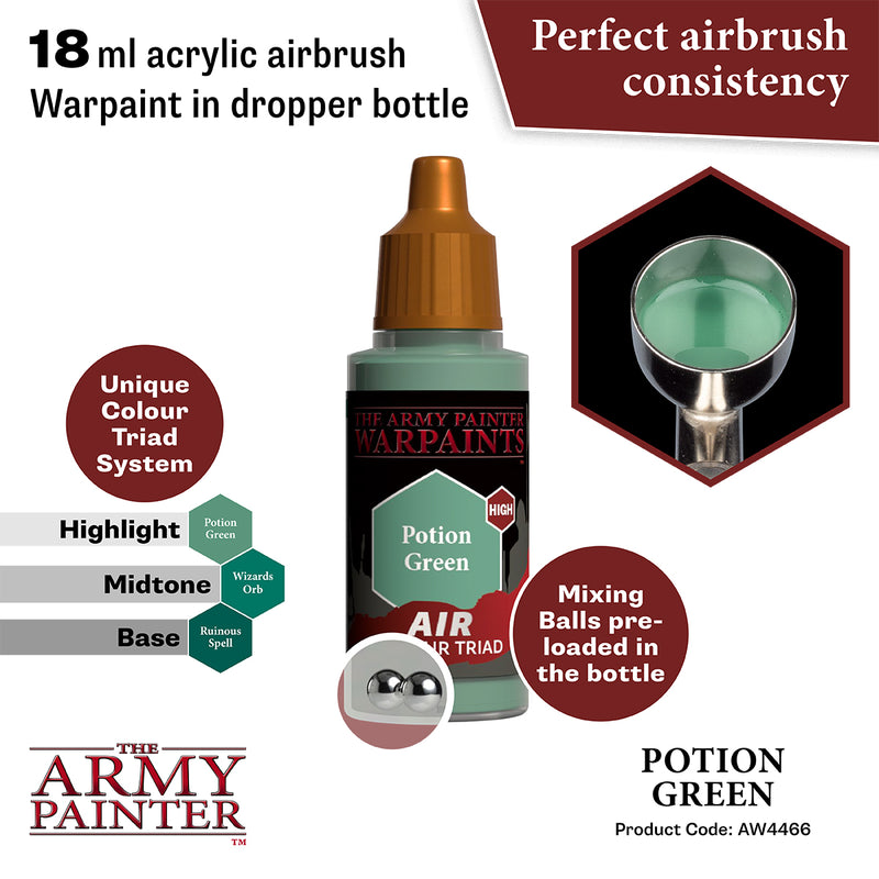 Warpaints Air: AW4466 Potion Green