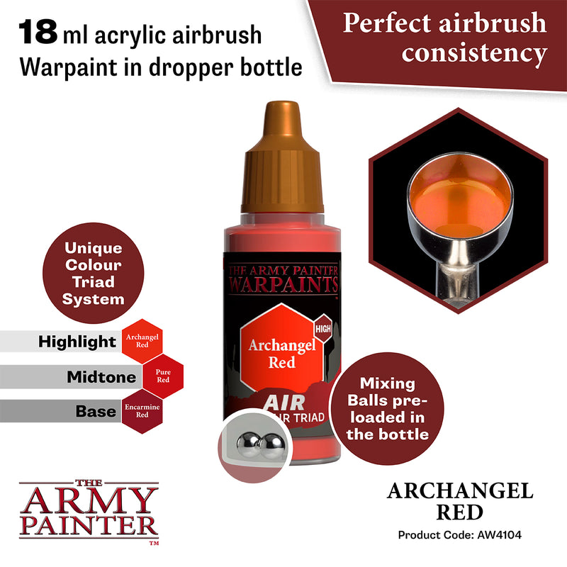 Warpaints Air: AW4104 Archangel Red