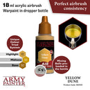 Warpaints Air: AW4121 Yellow Dune
