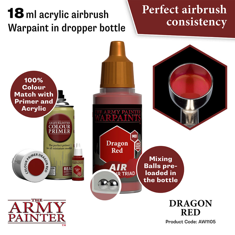 Warpaints Air: AW1105 Dragon Red