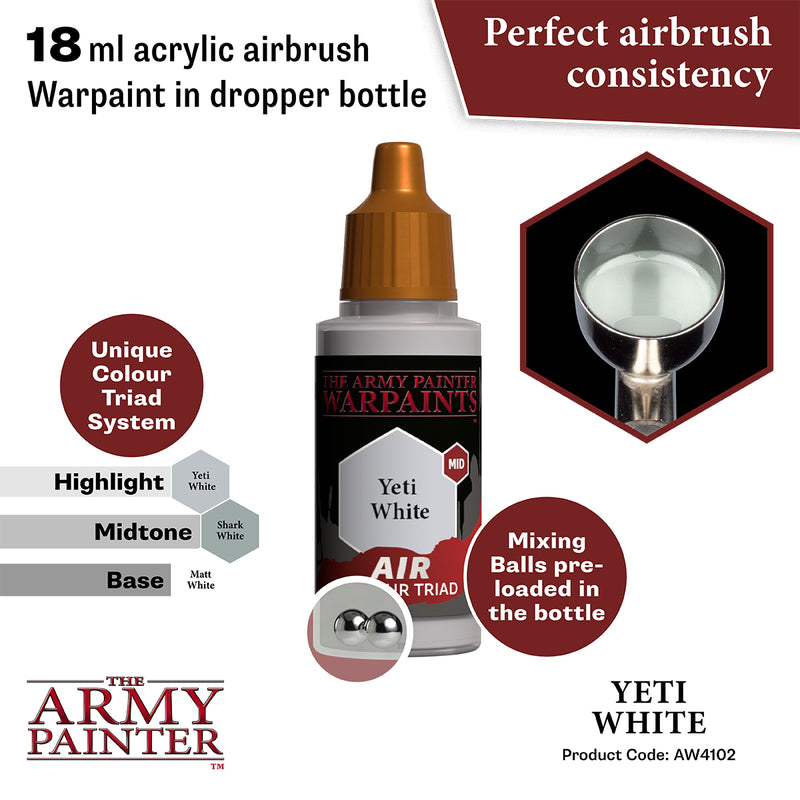 Warpaints Air: AW4102 Yeti White