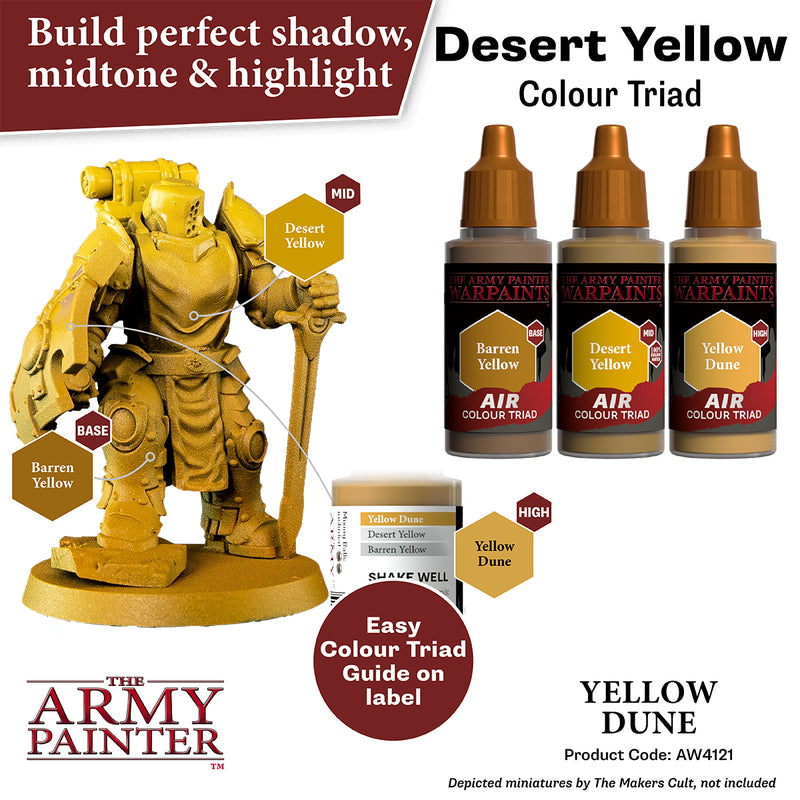Warpaints Air: AW4121 Yellow Dune