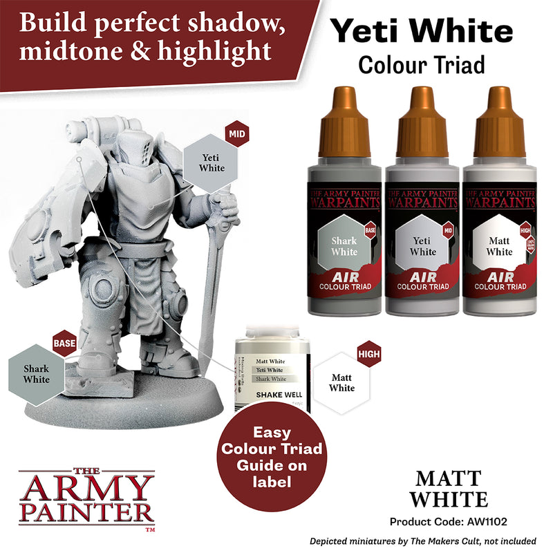 Warpaints Air: AW1102 Matt White