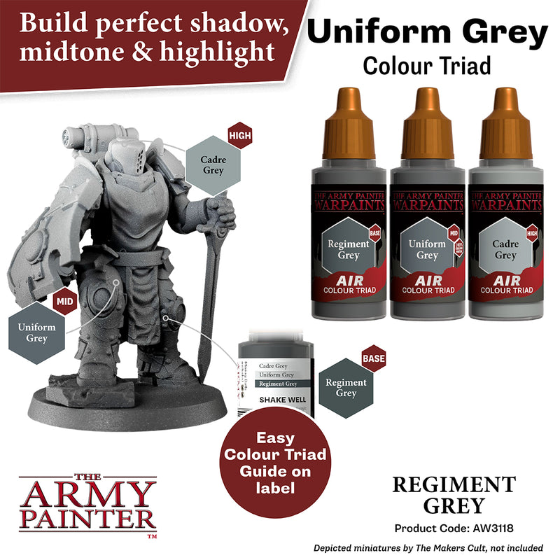 Warpaints Air: AW3118 Regiment Grey