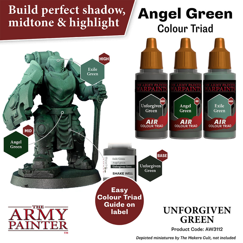 Warpaints Air: AW3112 Unforgiven Green