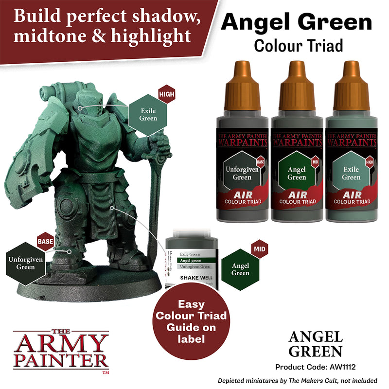 Warpaints Air: AW1112 Angel Green