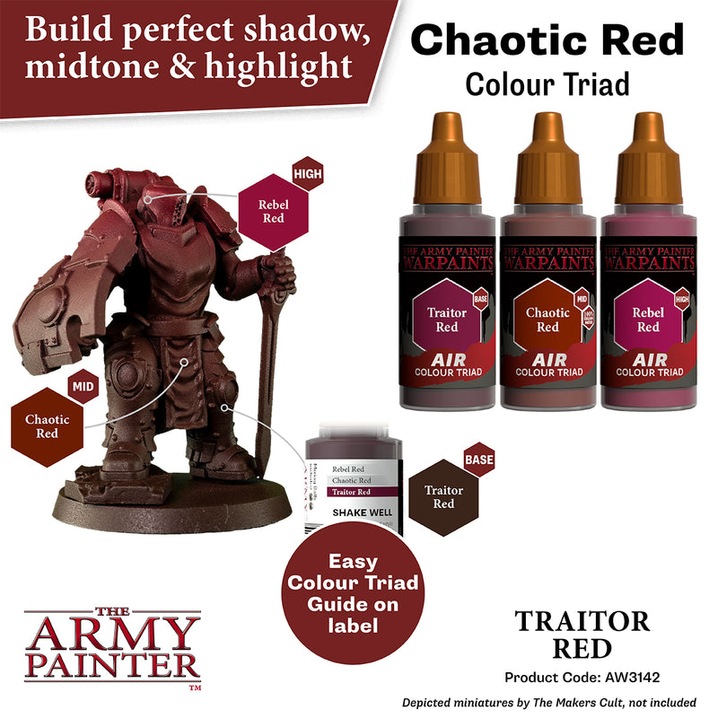 Warpaints Air: AW3142 Traitor Red