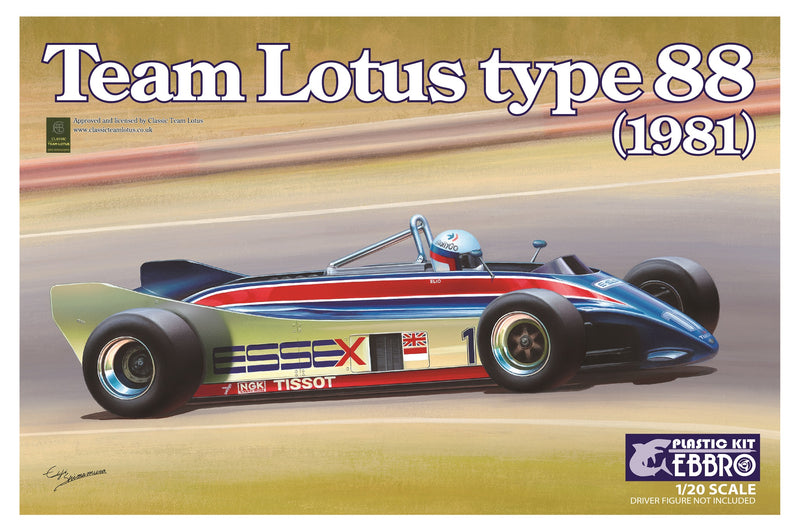 Ebbro Team Lotus 88 1981