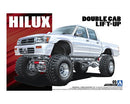 Aoshima 1/24 LN107 HILUX PICKUP DOUBLE CAB LIFT UP '94 (TOYOTA)