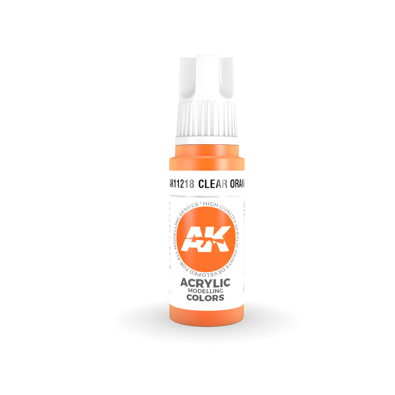 AK11218: Clear Orange