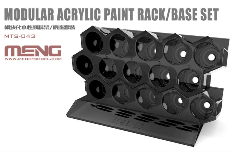 Meng: Modular Acrylic Paint Rack / Base Set